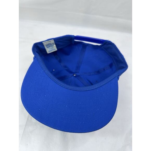 Thunderbirds PEPSI Snapback The Pebble Beach Cap Suede Puff Trucker Rope Hat 80s - Picture 2 of 3